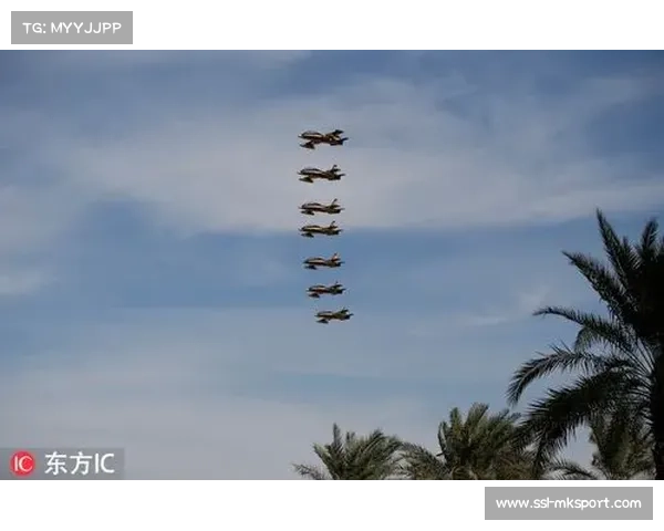 阿布扎比夜幕下的决战：飞行表演点亮赛场